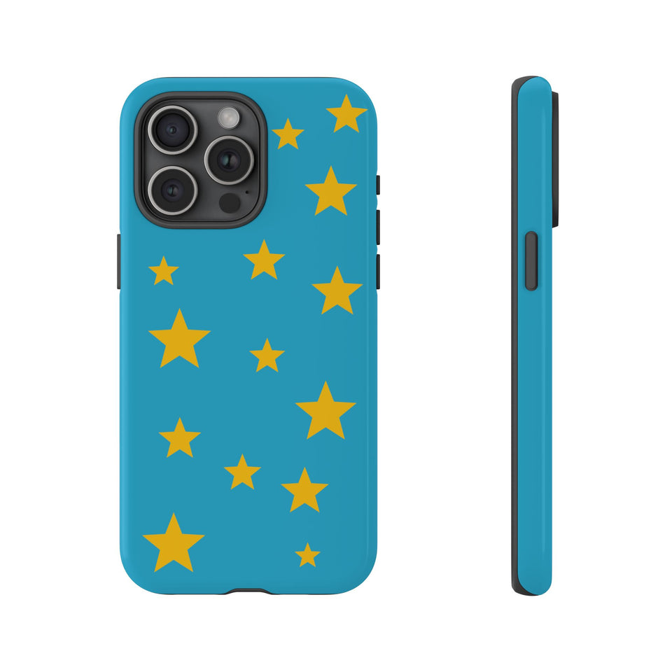 Midnight Sparkle Stars Phone Case | Protective Sparkling Phone Cover