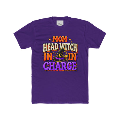 Mom Head Witch In Charge T-Shirt | Halloween Tee