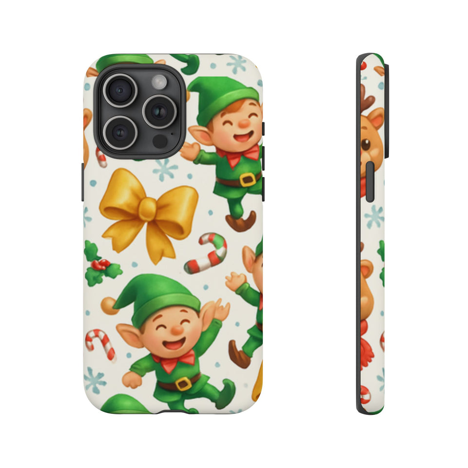 Lil Elf Tough Cases iPhone Cover, Trendy Protective Phone Shell, Stylish Hard Shell Case, Unique Smartphone Cover