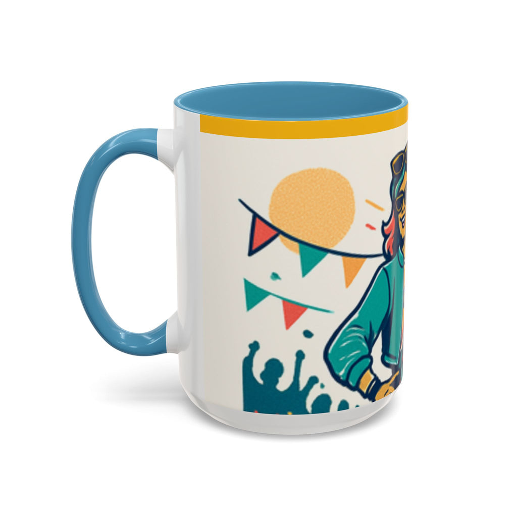 Hooray Accent Ceramic Mug