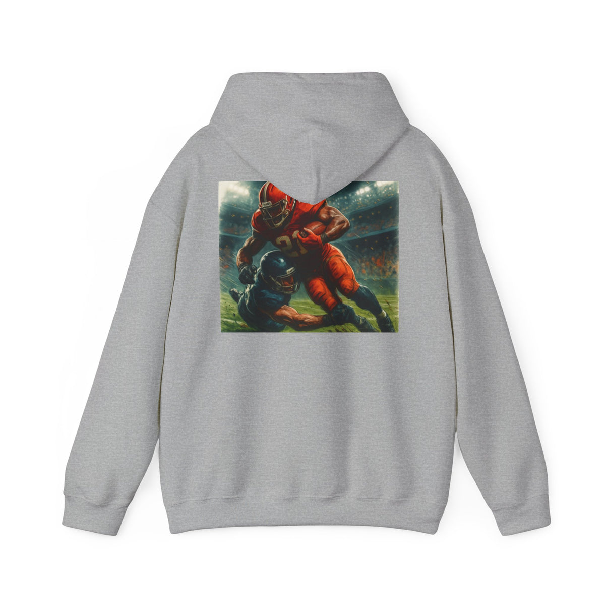 Football Warrior Hoodie, Sports Sweatshirt, Game Day, Unisex Apparel, We Up Next, Athletic Gift