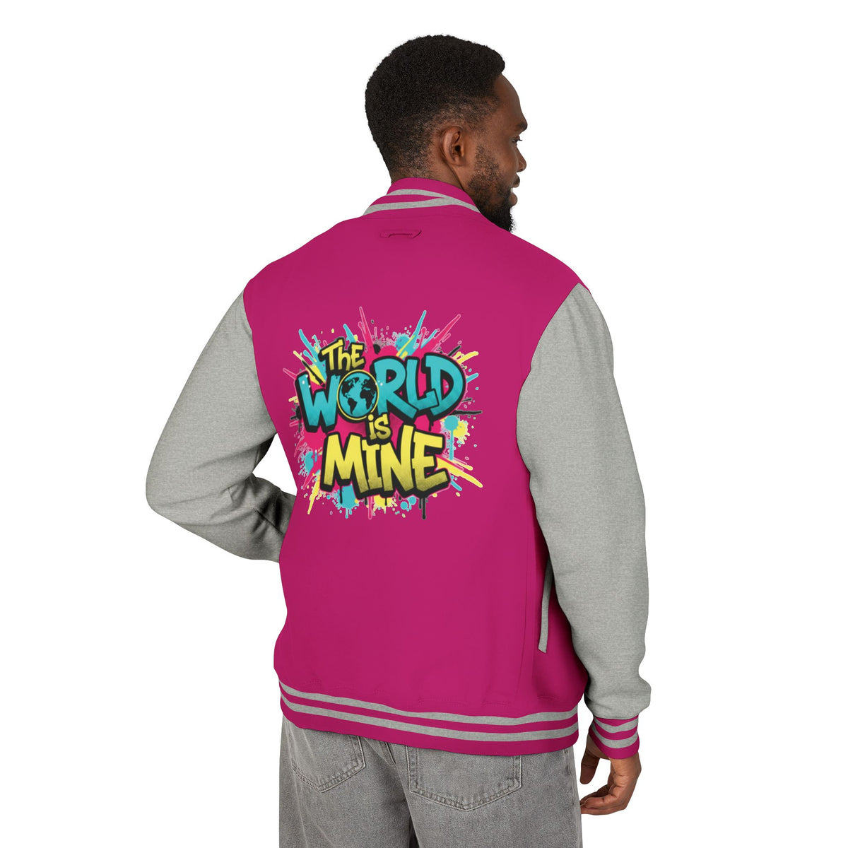 The World Is Mine Letterman Jacket