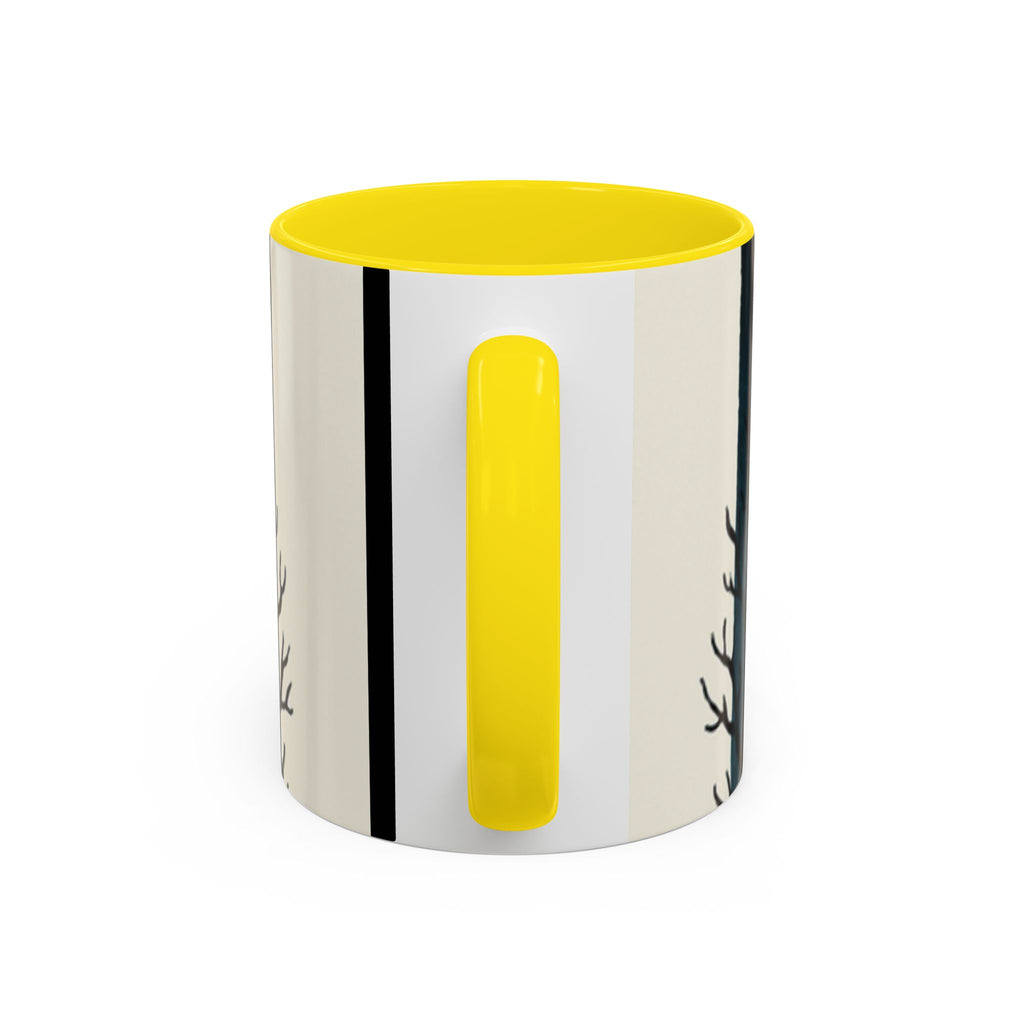 Cozy October Fright Night Accent Coffee Mug — Autumn Vibe Ceramic (11/15 oz)