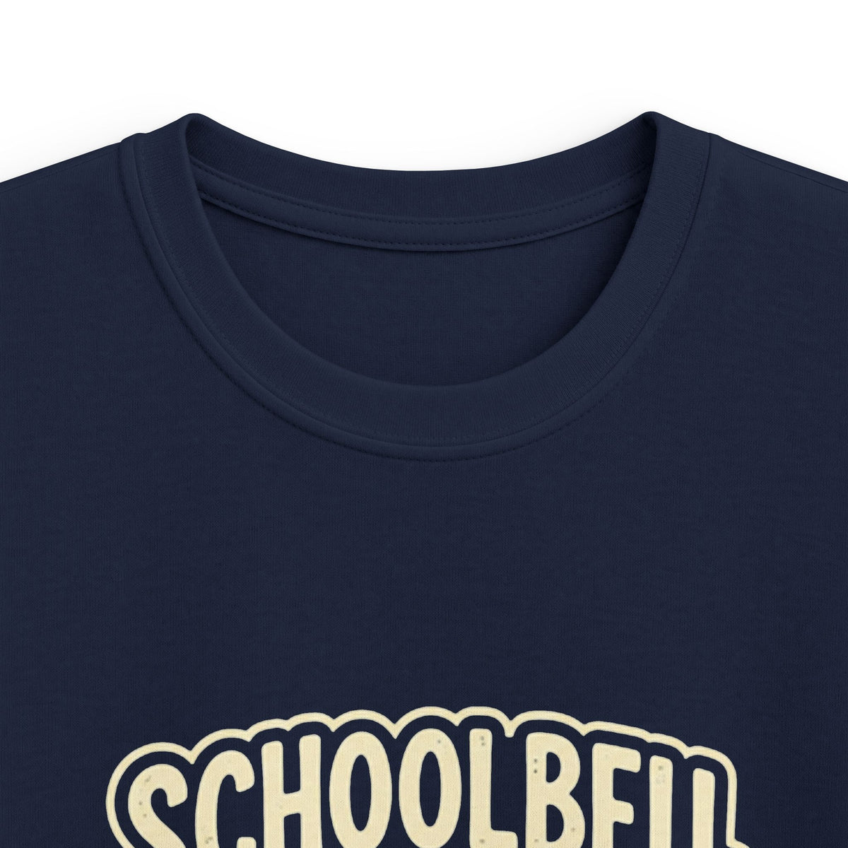 Schoolbell Rocks kids graphic T-shirt for school days