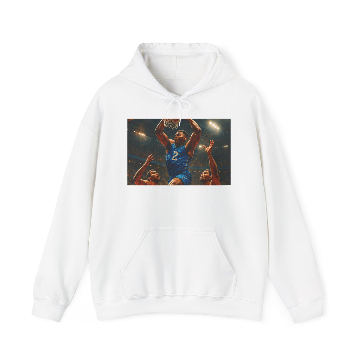 Basketball Fans Pullover Hoodie