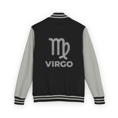 Virgo Letterman Jacket with Zodiac Symbol