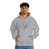 Capricorn Rainbow Zodiac Hoodie — Colorful Astrology Sweatshirt with Capricorn Symbol