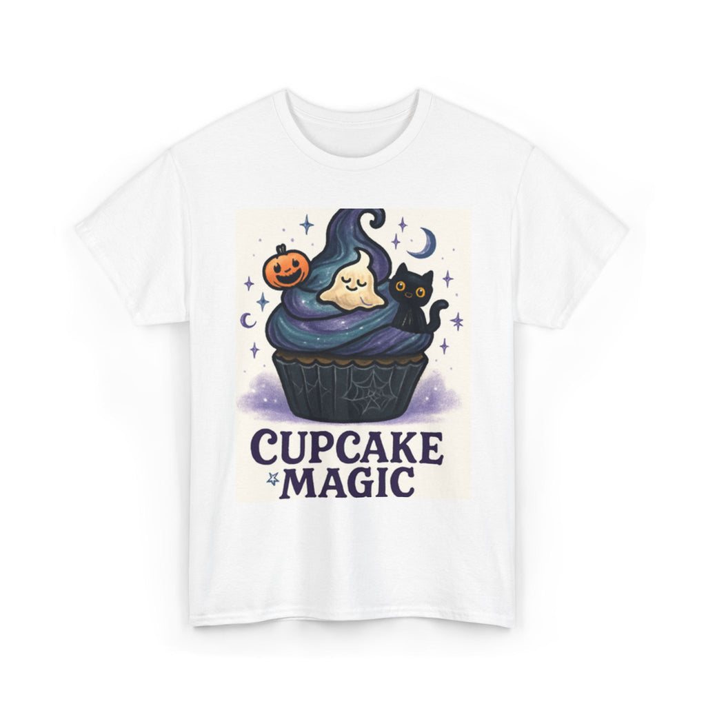 Spooky Scary Cupcake T-Shirt | Cute Halloween Tee