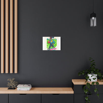 Canvas Art, Basketball Decor with Blanket, Athletic Motivational Wall Art, Sports Lover Gift, Fun Home Decor, Sporty Design