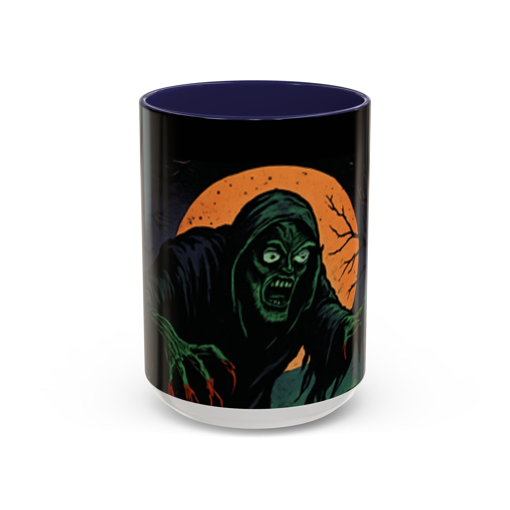 Spooky Goule Accent Coffee Mug — Cozy October Autumn Vibes (11/15oz)