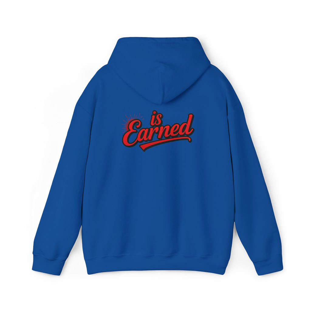 Respect Is Earned hoodie | Script varsity style sweatshirt