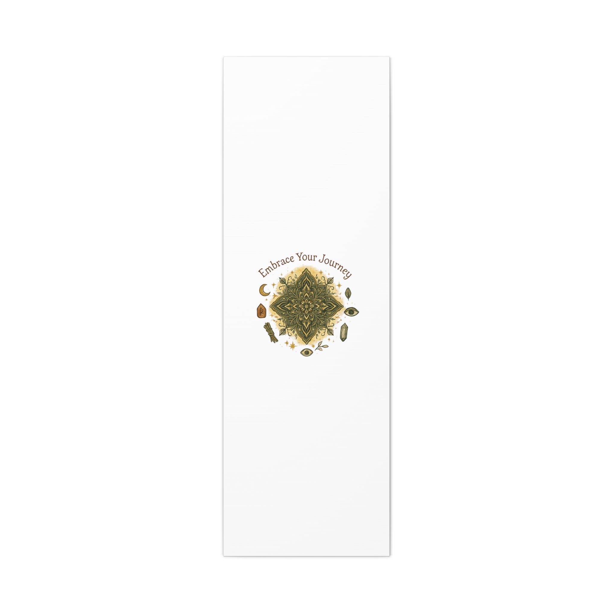 Embrace Your Journey Mandala Canvas | Matte Stretched Wall Art